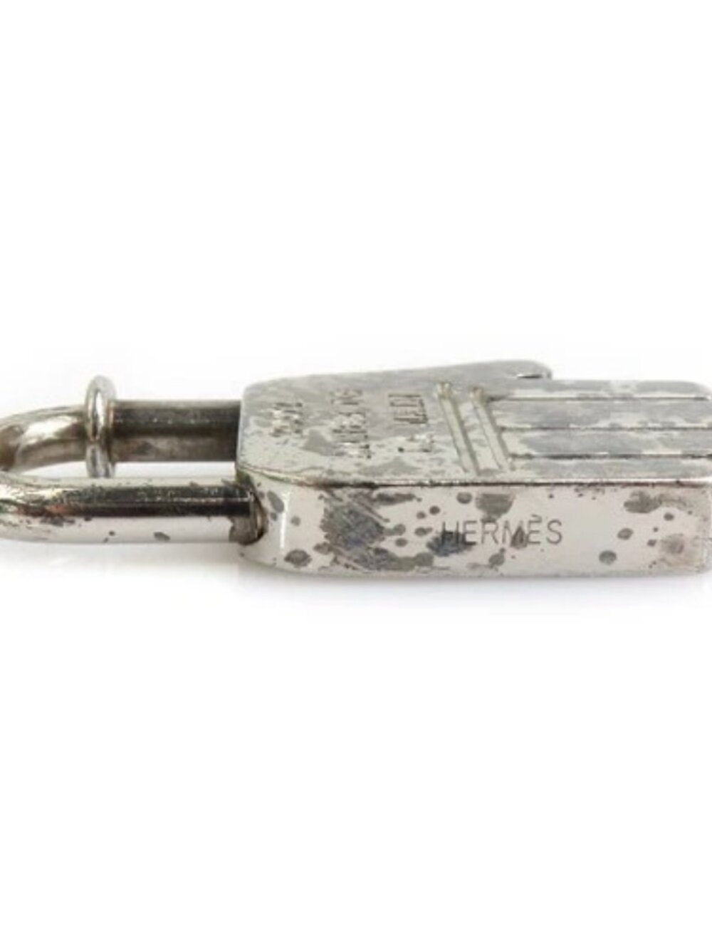 Auth HERMES 2002 ANNEE DE LA MAIN Cadena Charm Silver Metal - e61578 - Picture 5 of 8